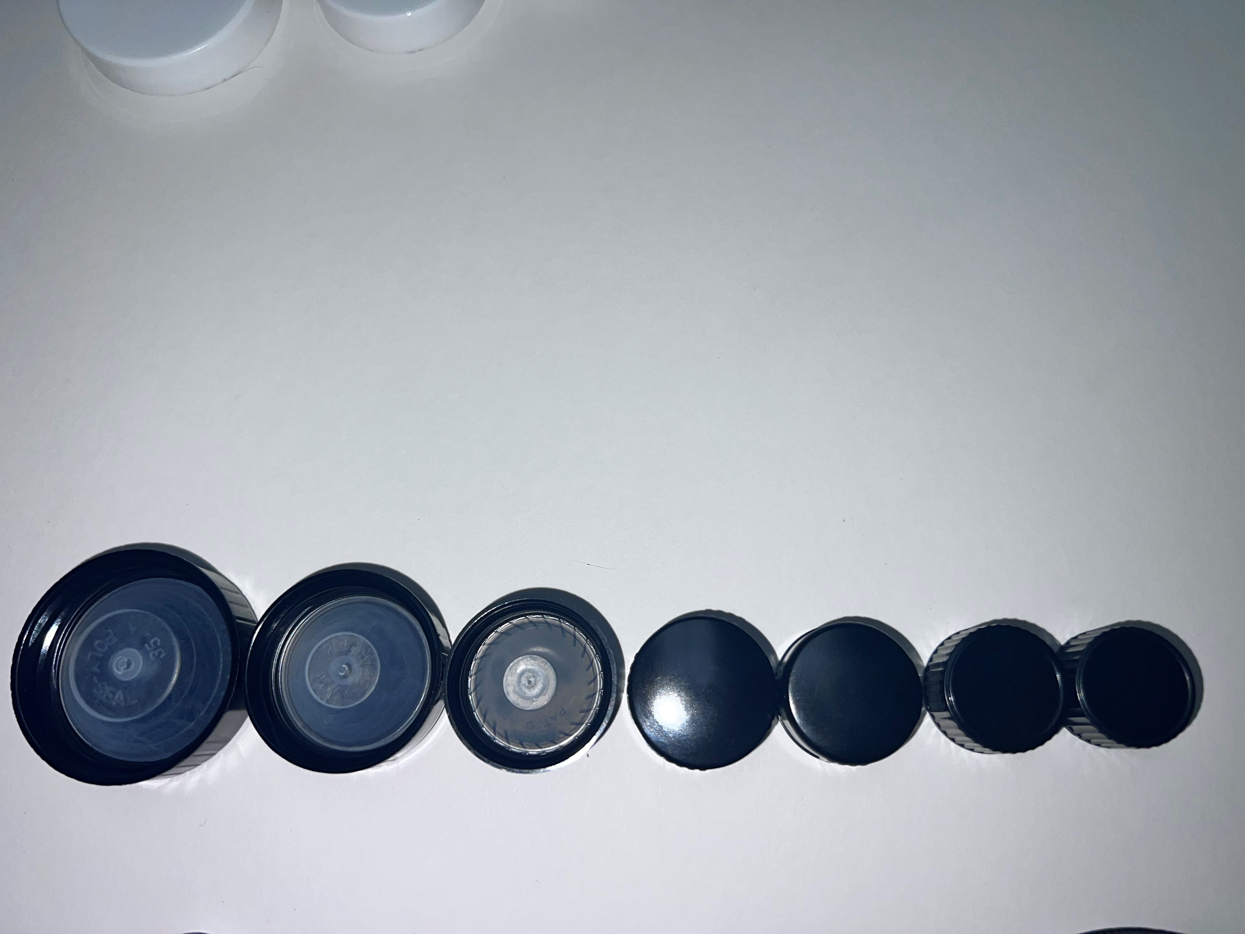 Caps and closures assortment