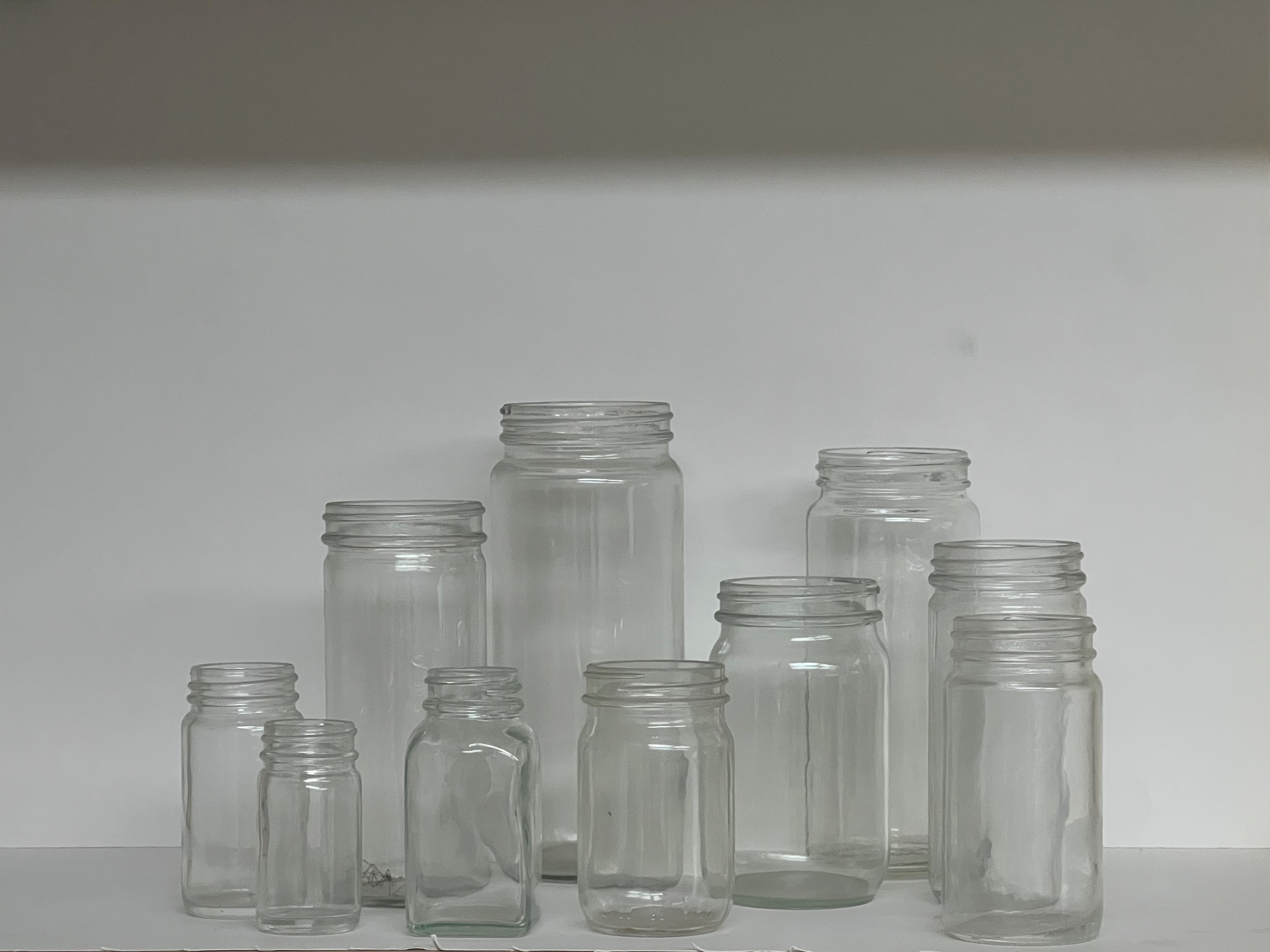 Miscellaneous glass containers