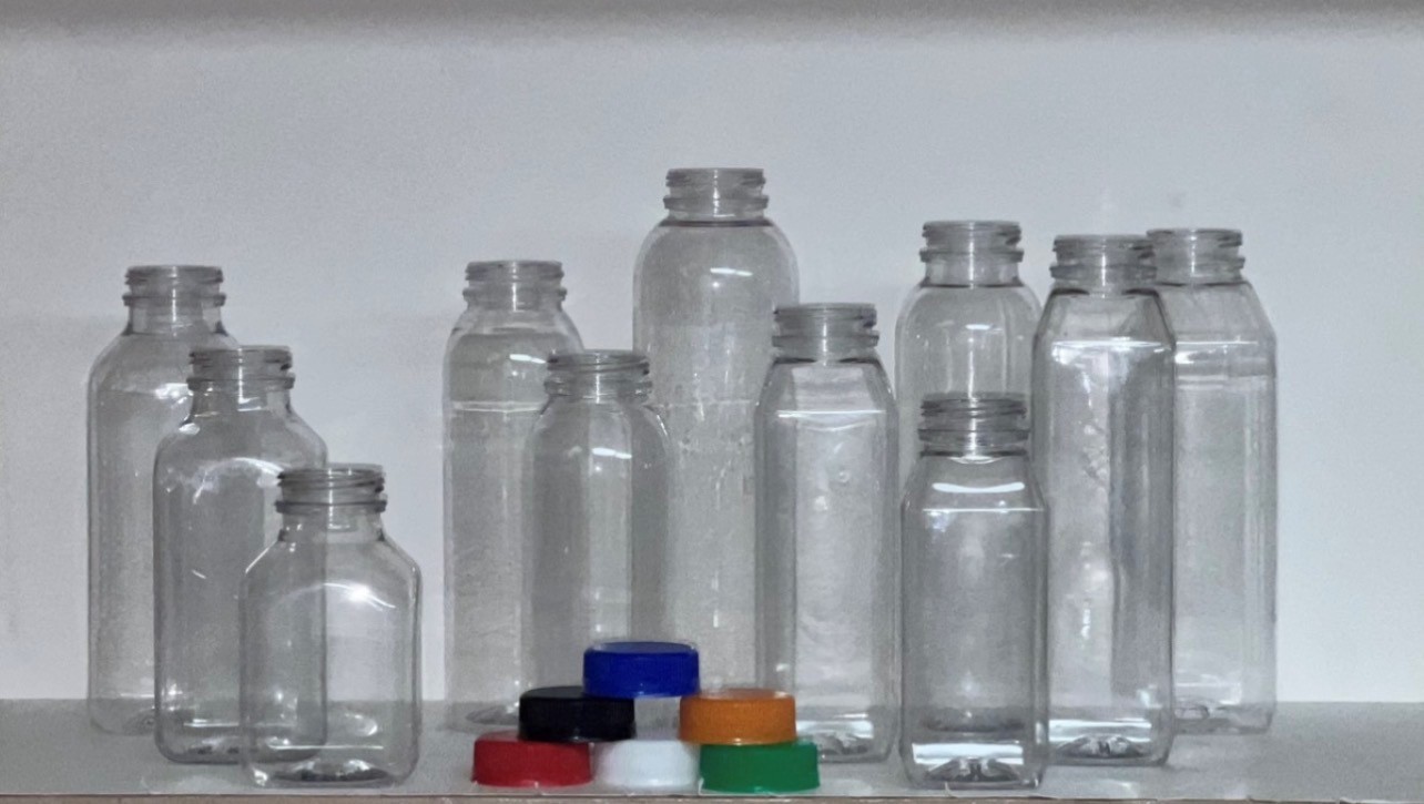 Juice bottles